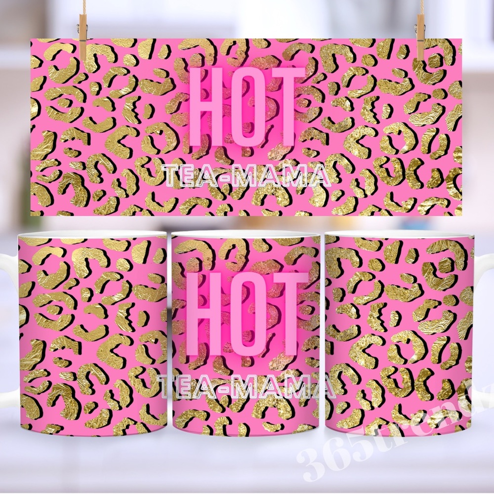 Hot tea-mama coffee mug